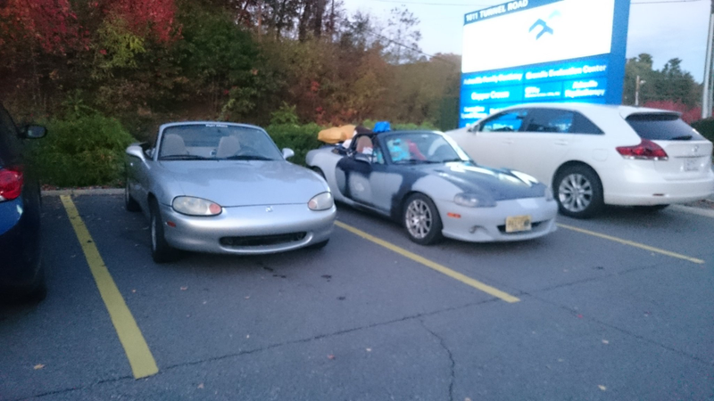 My Miata featuring Urban Camo paint